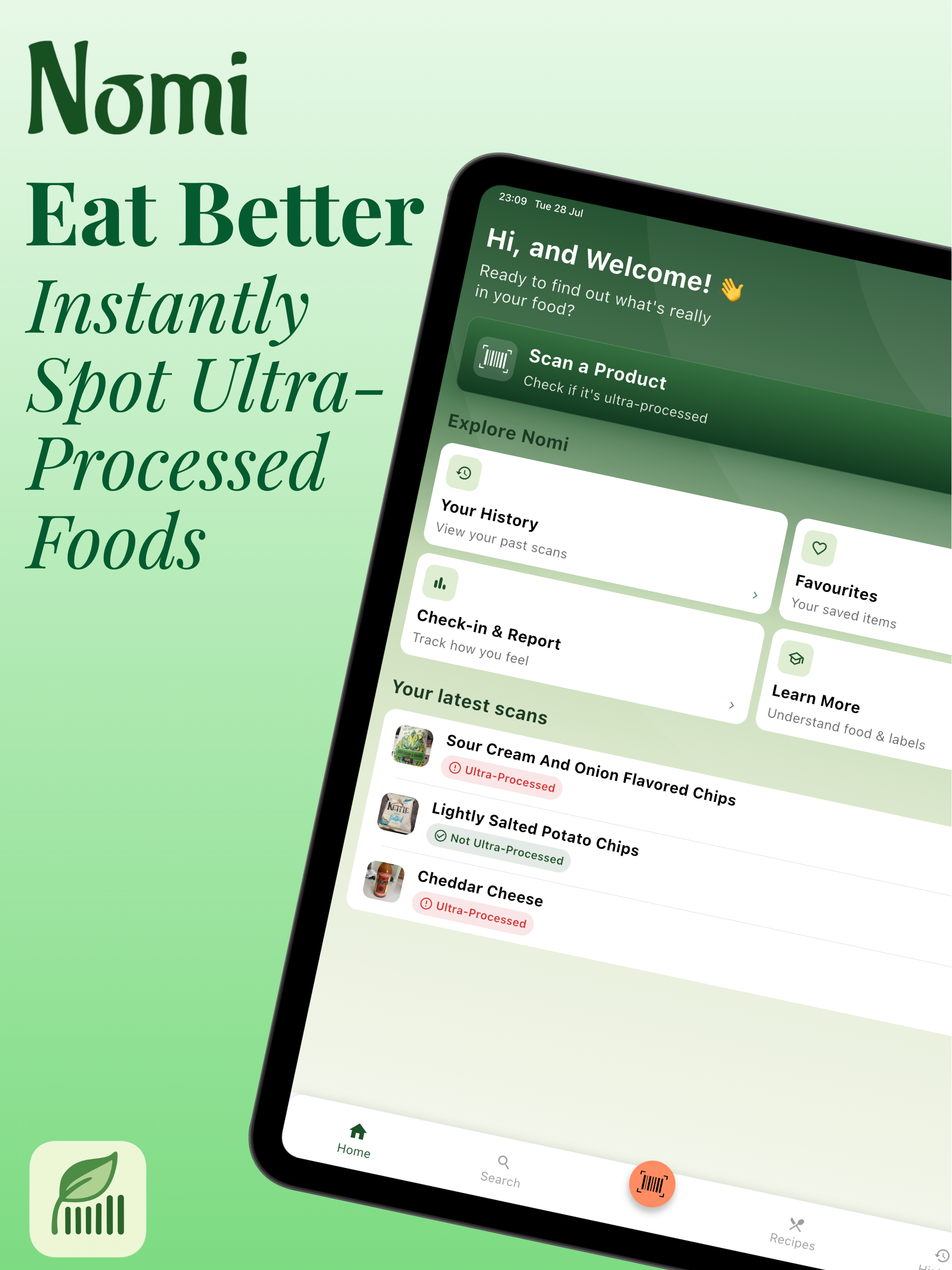 Nomi - UPF Food Scanner screenshot 6