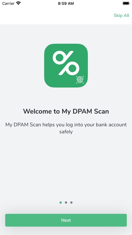 MyDPAM scan