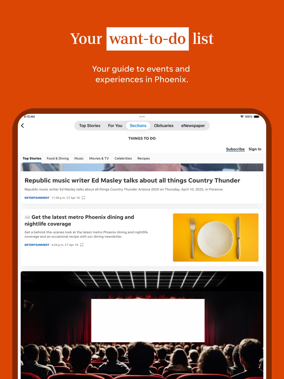 iPad screenshot