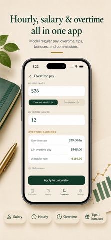 Salary Calculator: Netto iPhone screenshot