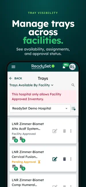 ReadySet Surgical screenshot 4