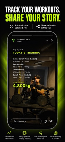 Souhuka - Workout Volume iPhone screenshot