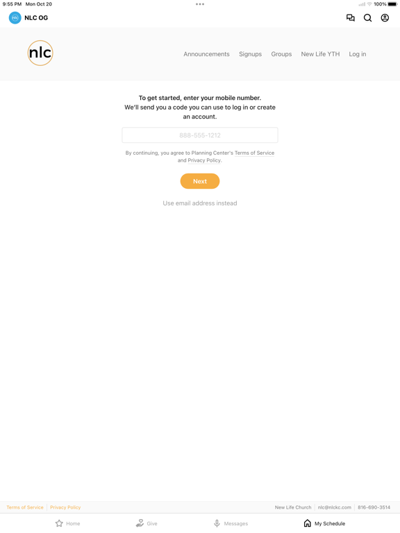 NLC OG iPad screenshot 4 - Lifestyle app