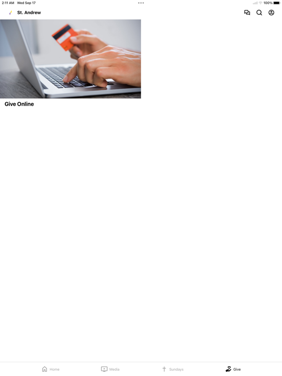 St.Andrew iPad screenshot 4 - Education app