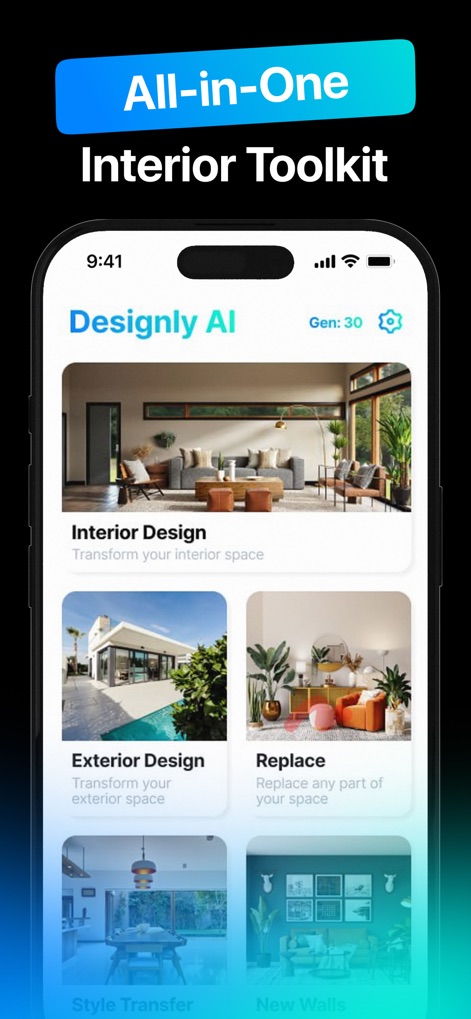 AI Interior Design - Designly - Graphics & Design App | MWM