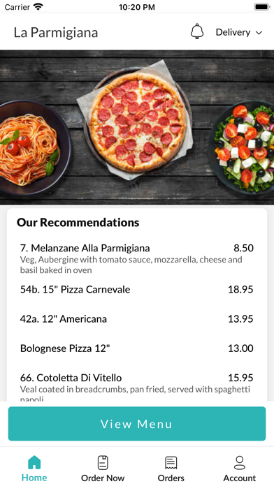 La Parmigiana Screenshot