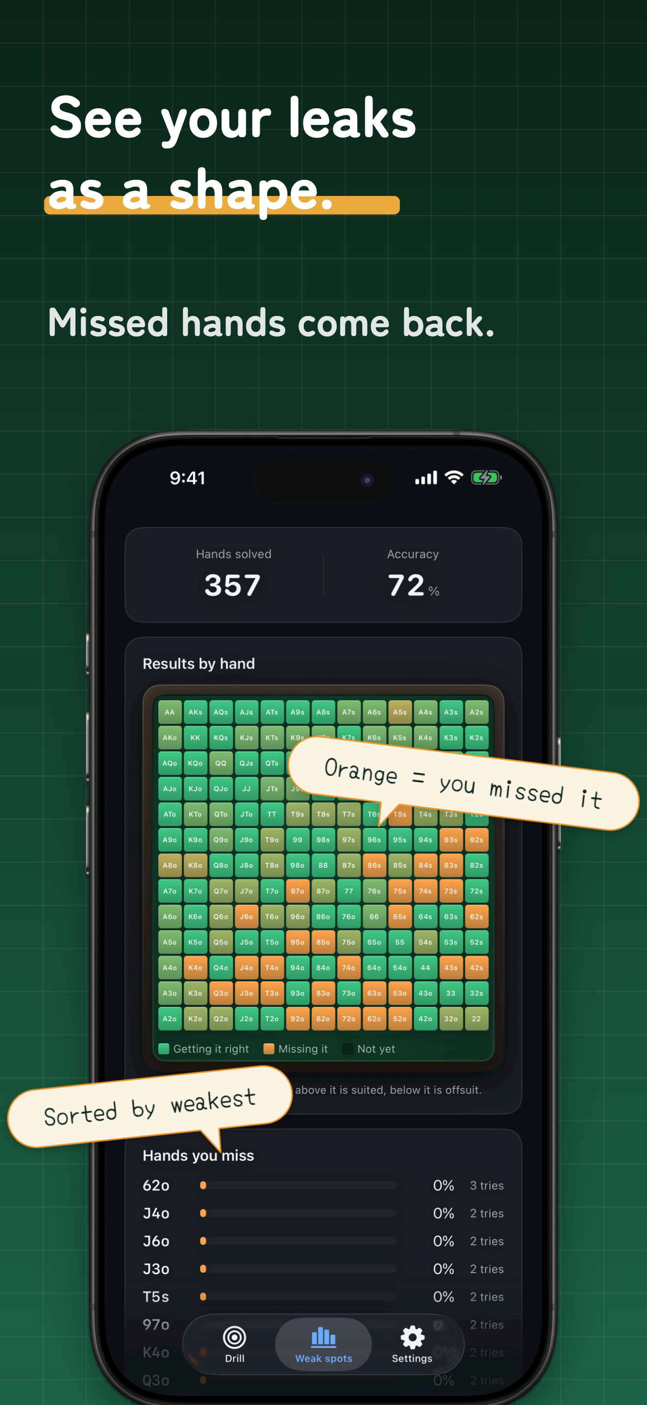 Preflop Dojo GTO Poker Trainer screenshot 4