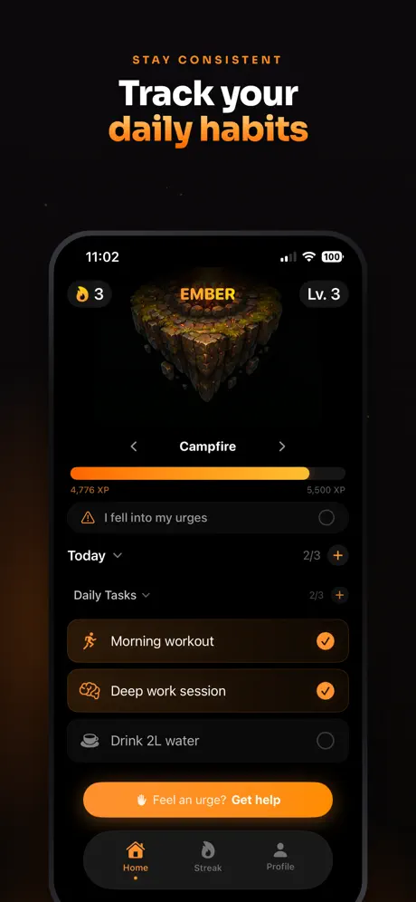 Break Bad Habits - Ember screenshot 2