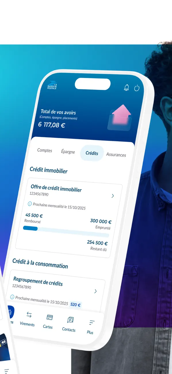 Screenshot #2 pour La Banque Postale : mon compte
