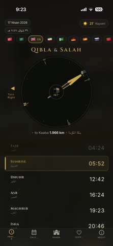 Qibla & Salah Screenshot 2 of 6