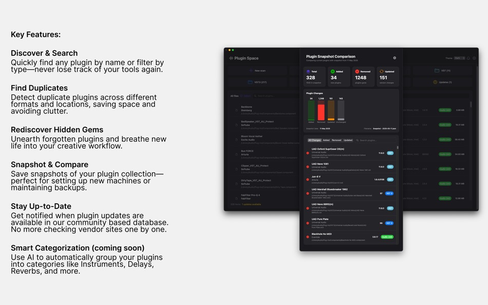 #1. Plugin Space (macOS) By: Yosi Mizrachi
