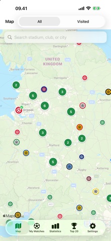 Stadiums in Europe screenshot 1