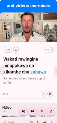 Swahili - Listening Speaking screenshot
