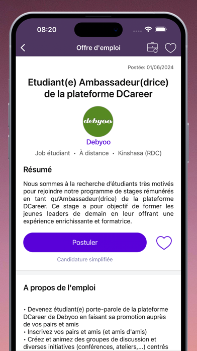 DCareer Screenshot