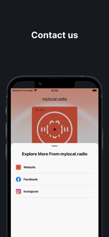 mylocal.radio screenshot