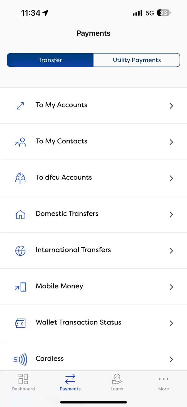 Screenshot #3 pour dfcu QuickApp