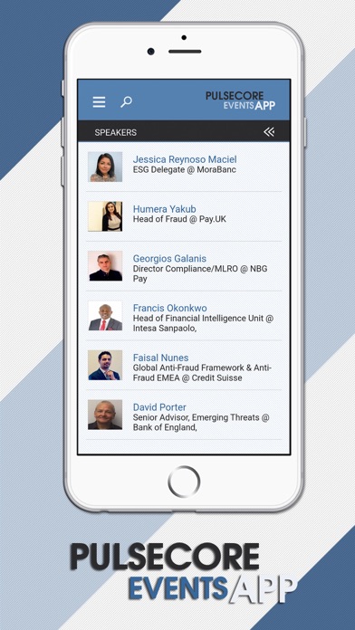 PulseCore Events Screenshot