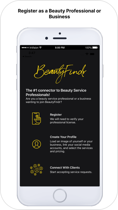 BeautyFindr Screenshot