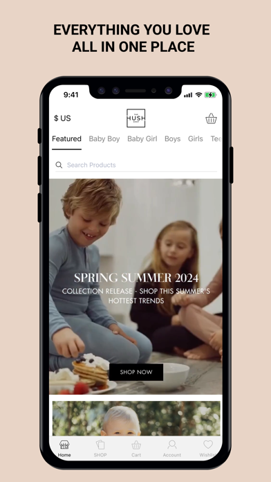 Hush Shop Screenshot
