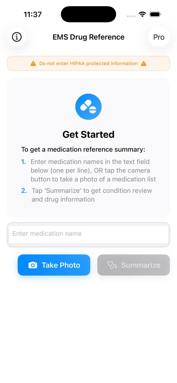 #1. EMS Drug Reference (iOS) Ved: Michael Krebs