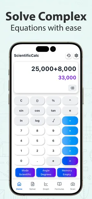 GT Scientific Calculator screenshot 1