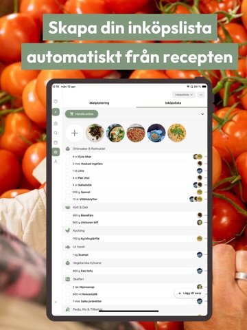 SmakShare – Recept & Middagar iPad screenshot 3