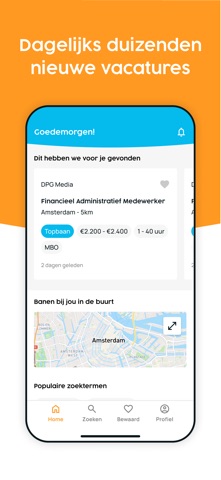 Nationale Vacaturebank screenshot