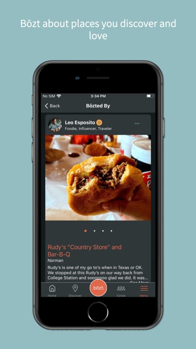 Bōzt: Restaurants & Local Food Screenshot
