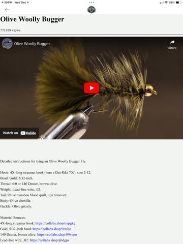 Reel Crafts: The Perfect Fly iPad screenshot