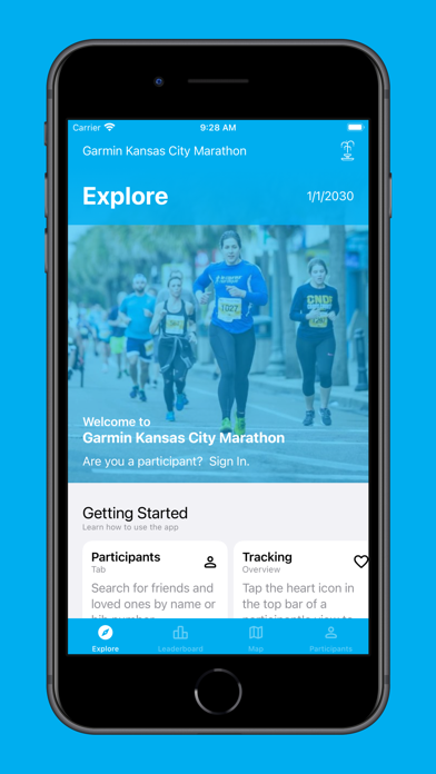 Garmin Kansas City Marathon Screenshot