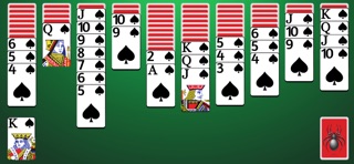Spider Solitaire - Large Cards Screenshot 2 of 8
