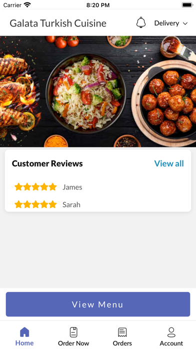 Galata Turkish Cuisine Screenshot