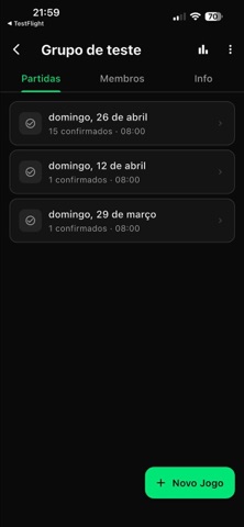 Boleiros App screenshot