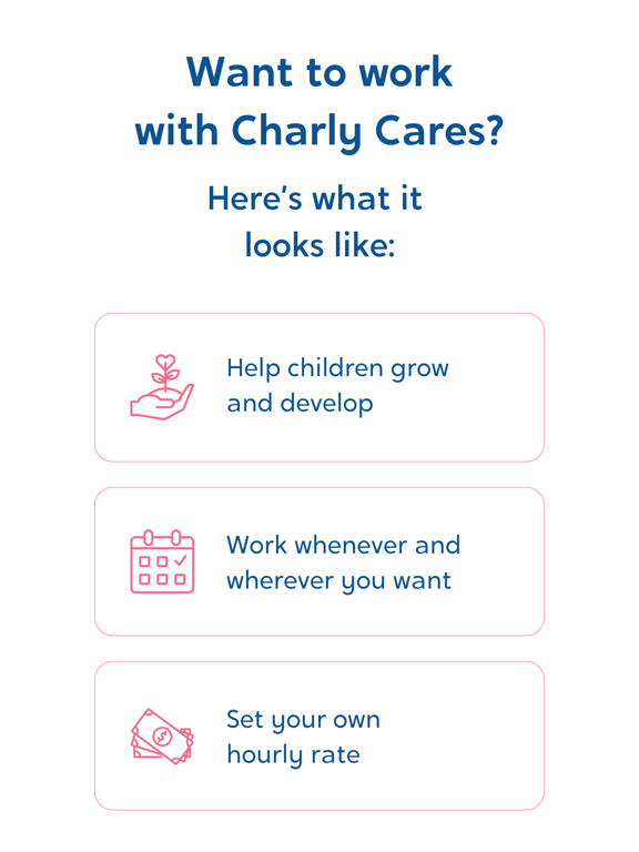 Charly Cares | Babysitting App iPad screenshot 9 - Utilities app