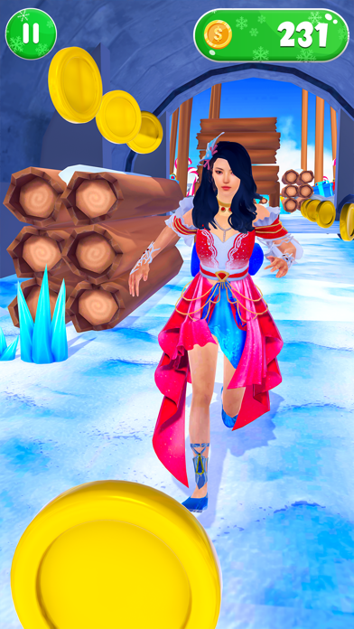 Princess Endless Runner Games Screenshot