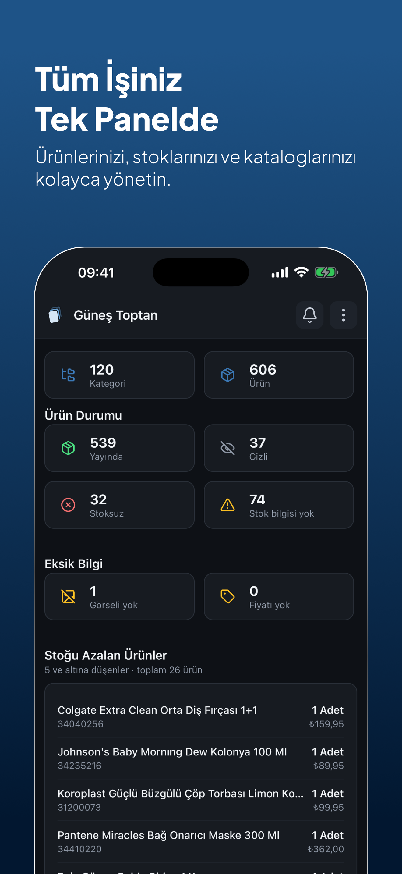 Ürün Kataloğum screenshot 2