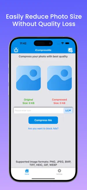 Photo & Image Compress screenshot 1