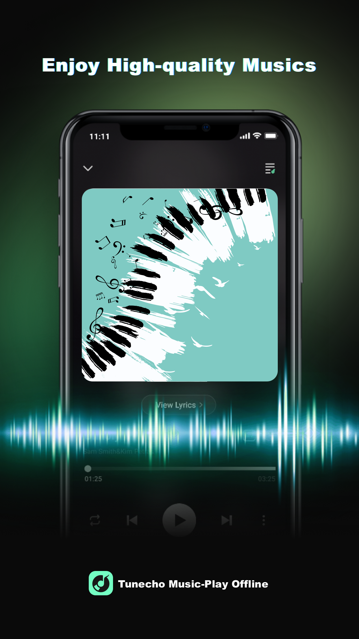 Tunecho Music-Play Offline screenshot 1