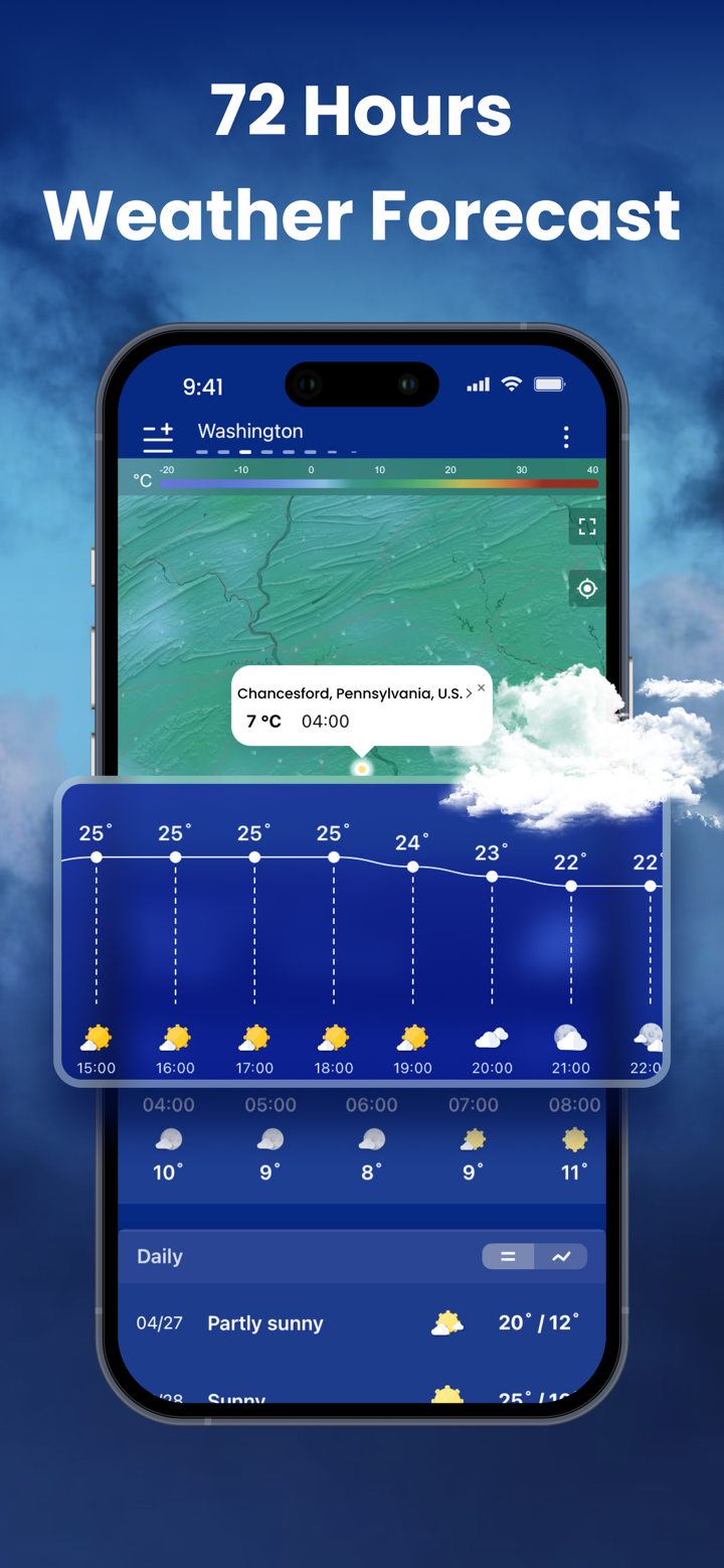 Weather - Live Weather & Radar screenshot 1