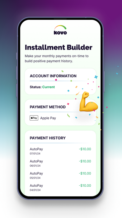 Kovo Credit Builder + Rewards Screenshot