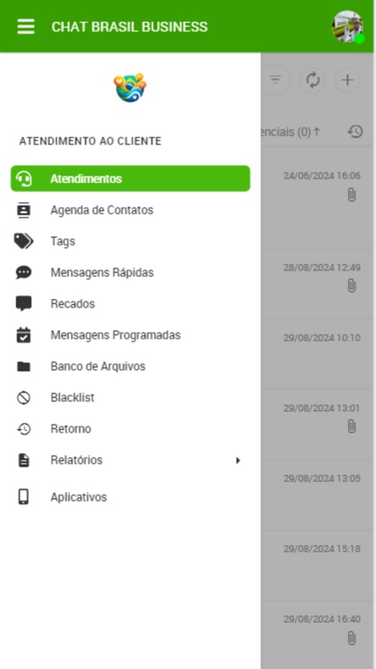 Chat Brasil Business screenshot-3