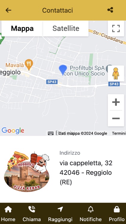 Reggiolo Pizza Kebab