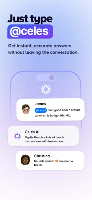 CelesChat screenshot 3