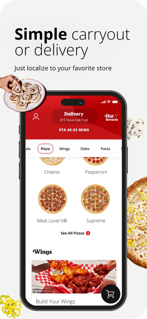 #2. Pizza Hut - Delivery & Takeout (iOS) De: Pizza Hut, Inc.
