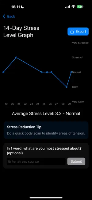 Destress.App screenshot 2