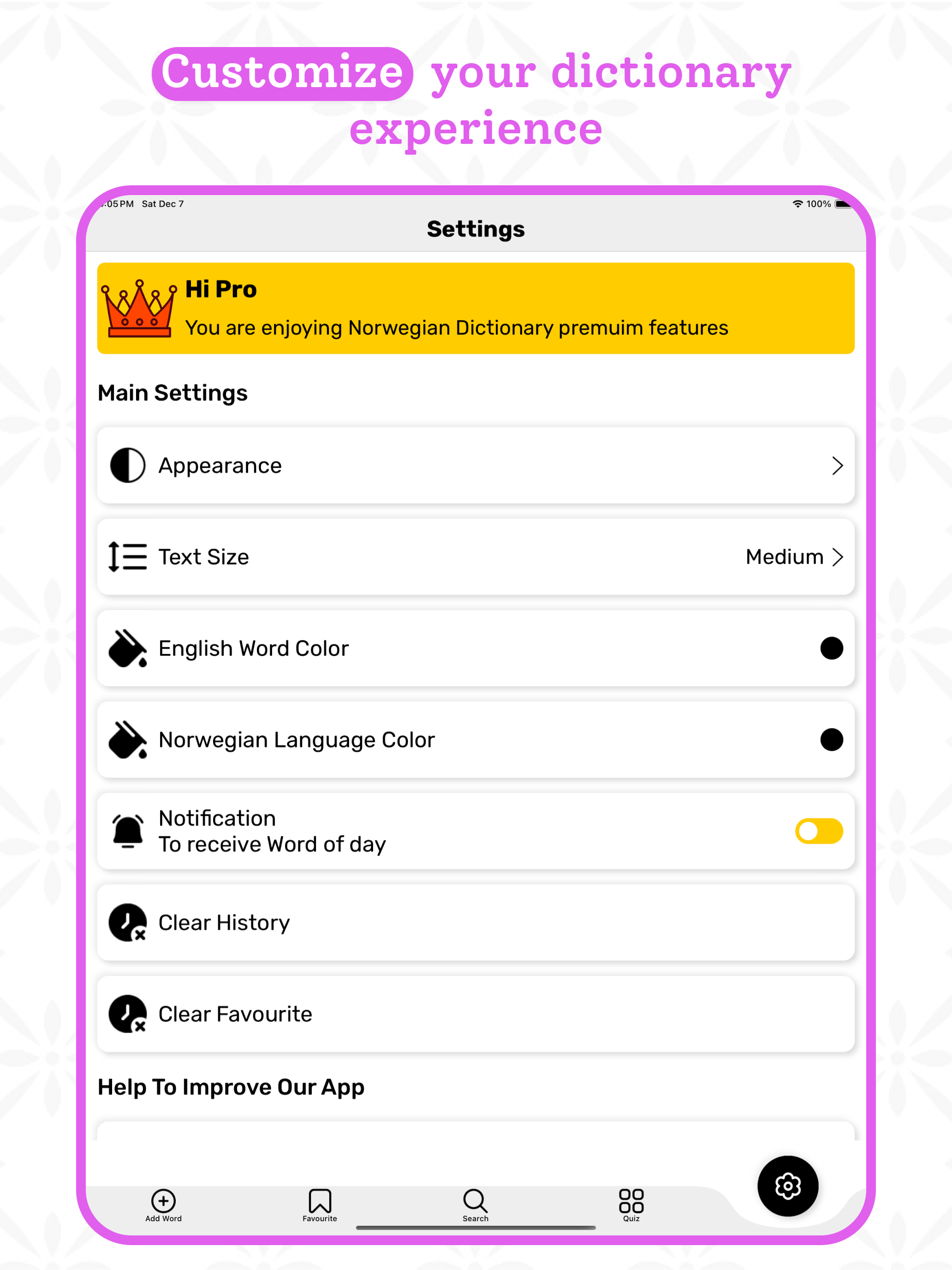 Norwegian Dictionary App screenshot 15