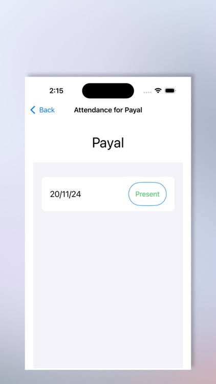 MyClass Attendance screenshot-4