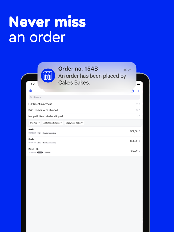 Billdu: Store,Inventory,Orders iPad screenshot 6 - Business app