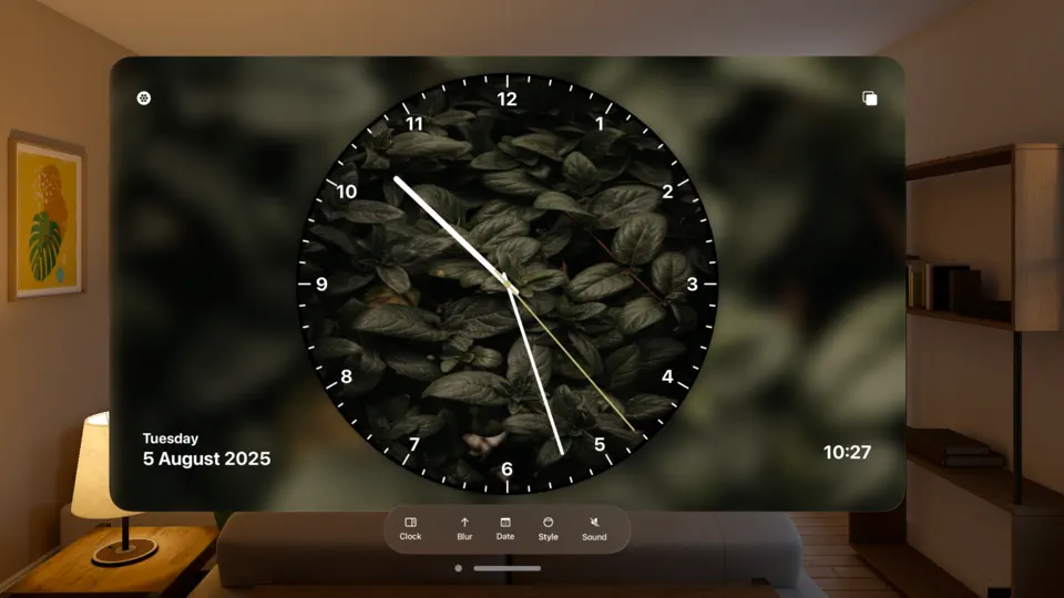 Spatial Analog Clock – Faces screenshot 3