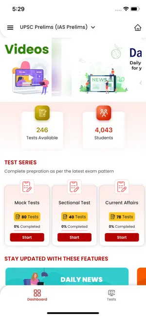 Dhyeya coaching centre screenshot 1